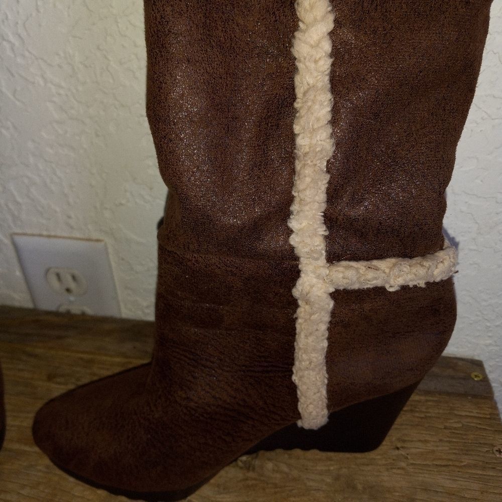 Calvin Klein Knee High Boots - Picture 5 of 12